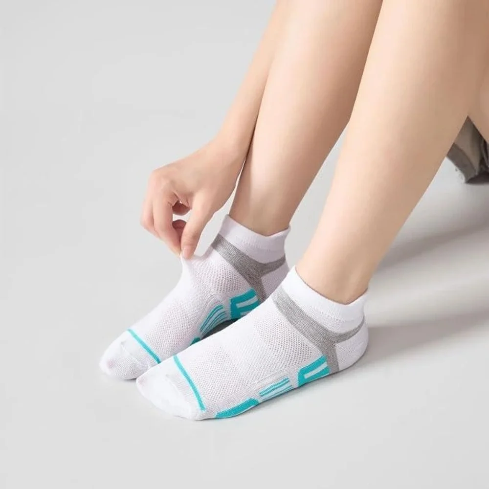 shnn 15 Pairs Women's 6-10 Ankle Socks Lightweight Breathable Casual Low Cut